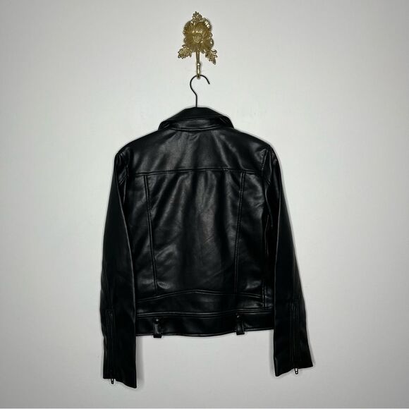 Blank NYC In Demand Faux Leather Motorcycle Jacket S - Picture 6 of 6